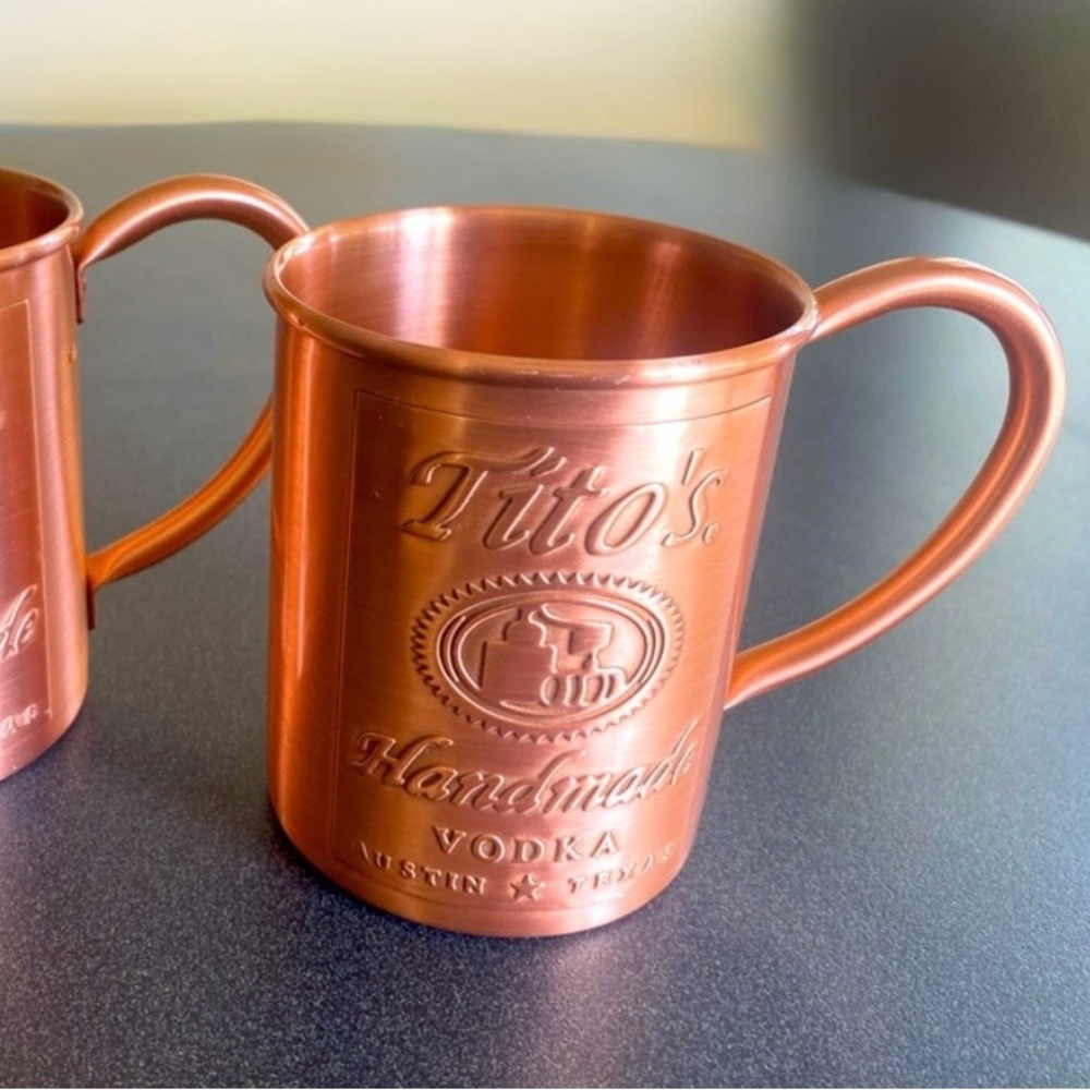 Tito's Handmade Vodka Tito's Vodka Copper Mule Mug. 💯 copper